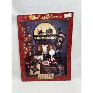Fiber Mosaics All Star Santa Review Leslie Beck Quilt Patterns Pillows Rugs Book